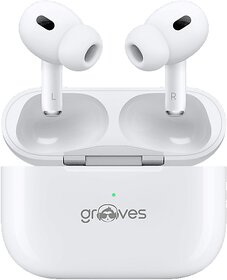 grooves Mighty Bluetooth True Wireless Earbuds with Active Noise Cancellation, Fast Charging  Long Lasting Play time Ba