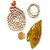 Spherulemuster Hare Ram Hare Krishna Jap Mala (108+1) Beads with Gomukhi Bag with Chandan Tika | Japa Bag | Jaap Mala Bag