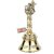 Spherulemuster Brass Ghanti Nandi Face |Ghanti for Pooja | Worship| Puja Ghanti Bell for Home Pooja (Gold 18x3x7.8 cm)