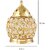 Spherulemuster Brass Crystal Matki Diya||Glass Diya||Table Lamp||Oil Lamp|| for Pooja Home Decorative