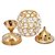 Spherulemuster Brass Crystal Matki Diya||Glass Diya||Table Lamp||Oil Lamp|| for Pooja Home Decorative