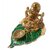 Spherulemuster Ganesh Puja Deepak on Green Patta for Pooja and Gift ||Home Decor||