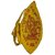 Spherulemuster Tulsi Jap Mala (108+1) Beads with Cotton Gomukhi Bag Hare Ram Printed with Kanthi Mala
