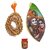 Spherulemuster Tulsi Mala (108+1 Size::8mm) Beads with Gomukhi Jholi (Digital Print) and Ashtgandh Chandan Tika