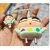 Meyaar Silicone Protective Case For  20W And 18W Iphone Usb-C Power Adapter Charger And For Usb Lightning Cable 3D Cartoon Case For Iphone Charger 18W/20W Only (Shin-Chan With Cloths)