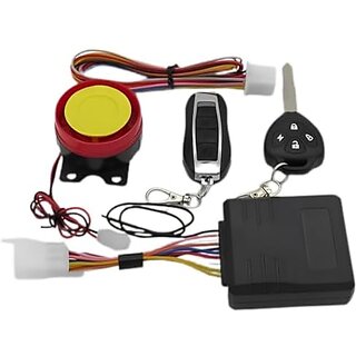                       Eltron Turbo Anti Theft Universal Motorcycle Security Alarm System With 2 Key Remotes For Bike Scooter Protection Engine Start Elt-78Q23                                              