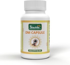 Shuddhi DM Capsules For Diabetes Care, 60 Capsules