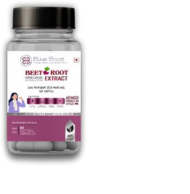 Blue Boost Beet Root Extract (Pack of 1) 1000mg Capsules 60