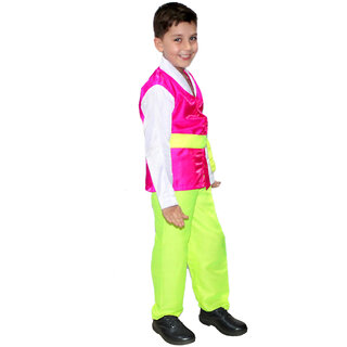                       Kaku Fancy Dresses Korean Boy Costume For Kids / International Ethnic Halloween Costume - Multicolor, For Boys                                              
