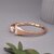 Rose Gold Plated Cuff Bracelet
