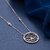 White and Rose Floral Pendant Necklace