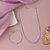 Trendy Radiant Diamond Jewellery Set