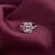 Sparkling Cushion Cut White Diamond Jewellery Set