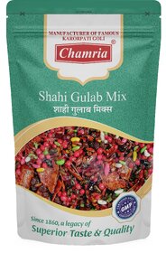 Chamria Shahi Gulab Mix Mouth Freshener 120 Gm Pouch (Pack of 2)