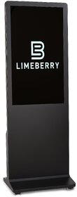 LIMEBERRY 80 cm (32 inch) Digital L Signage Standee Full Glass I Shape High-Resolution Screens Led Display (LB321-IUF)