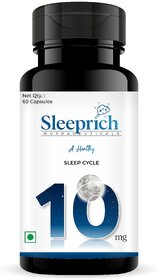 Enrrich One Nutraceuticals Melatonin Sleeprich Capsules 60 (Pack of 1) 10mg