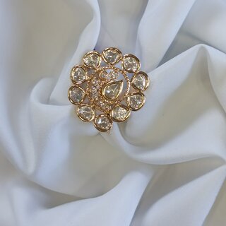                       Kundan Ring                                              