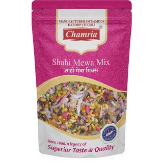                       Chamria Shahi Mewa Mix Mouth Freshener 120 Gm Pouch (Pack of 2)                                              