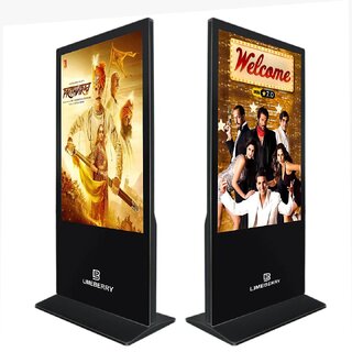                       LIMEBERRY 109 cm (43 inch) Digital L Signage Standee Full Glass A Shape Full HD Resolution Screens Led Display (LB431-AU                                              