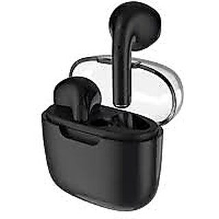                       Wireless in Ear Earbuds 13mm Driver, Upto 33 Hours Playtime with Case, Type C, Quick Charge (Black)                                              