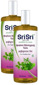 Sri Sri Brahmi Bhringaraj Taila For Hair Oil - 100ml (Pack Of 2)