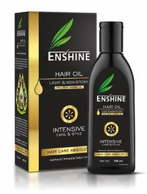 Enshine Light & Non-Sticky Medicated Hair Oil - 100ml