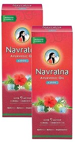 Navratna Ayurved Cool Oil - 200ml (Pack Of 2)