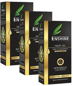 Enshine Medicated Hair Oil - Pack Of 3 (100ml)