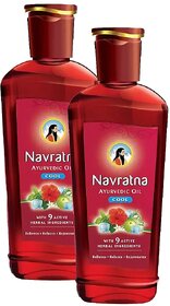 Navratna Ayurved Cool Oil - 500ml (Pack Of 2)