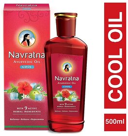 Ayurved Cool Navratna Oil - (500ml)