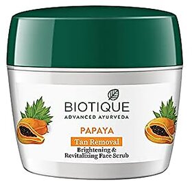 BIOTIQUE Papaya Face Scrub (235g)