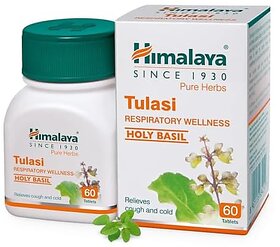Himalaya Wellness Tulasi | Relieves cough and cold (60 Tablets)