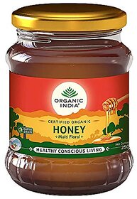 ORGANIC INDIA multi floral Honey 250 Gm