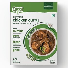 Curry iT Chettinad Masala Premium Cooking Paste (250gm)