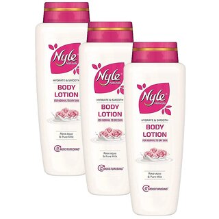                       Nyle Hydrate  Smooth Body Lotion - 100ml (Pack Of 3)                                              