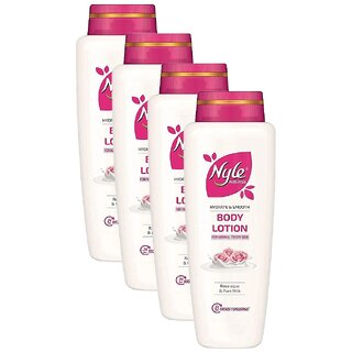                       Nyle Hydrate  Smooth Body Lotion - 100ml (Pack Of 4)                                              