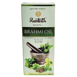                       Ramtirth Brahmi Special No.1 Hair Oil - 200ml                                              
