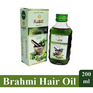                       Brahmi Ayurved Ramtirth Hair Oil - 200ml                                              