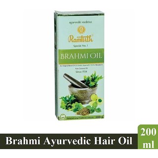 Ramtirth Brahmi Ayurved Hair Oil - Pack of 1 (200ml) Ramtirth Brahmi Ayurved Hair Oil - Pack of 1 (200ml)