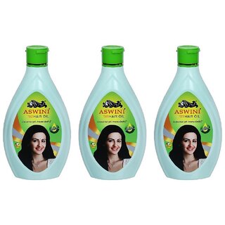 Aswini Controls Hair Fall Dandruff Hair Oil - Pack Of 3 (45ml)