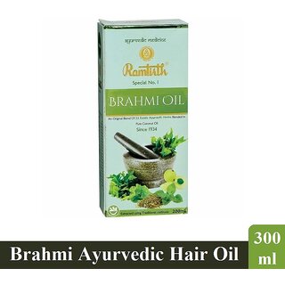 Ramtirth Brahmi Ayurved Hair Oil - Pack of 1 (300ml) Ramtirth Brahmi Ayurved Hair Oil - Pack of 1 (300ml)