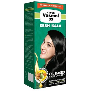                       Super Vasmol 33 Kesh Kala Hair Oil - 100ml                                              