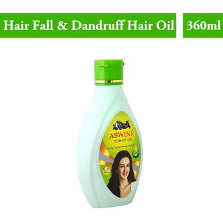                       Aswini Prevents Dandruff Hair Oil (360ml)                                              