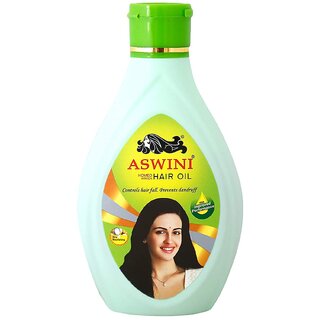                       Aswini Controls Hair Fall Dandruff Hair Oil - Pack Of 1 (360ml)                                              