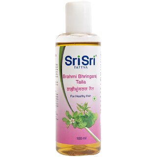 Sri Sri Tattva Brahmi Bhringaraj Hair Oil - Pack Of 1 (100ml) Sri Sri Tattva Brahmi Bhringaraj Hair Oil - Pack Of 1 (100ml)