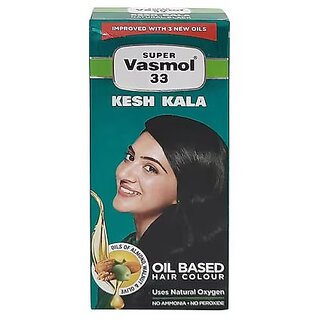 Vasmol 33 Kesh Kala Super Hair Color Oil (50ml) Vasmol 33 Kesh Kala Super Hair Color Oil (50ml)
