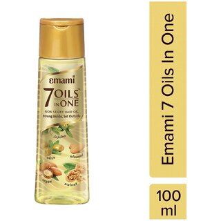 Emami 7 Oils In One Damage Control Non Sticky Hair Oil - 100ml Emami 7 Oils In One Damage Control Non Sticky Hair Oil - 100ml