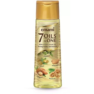                       Emami 7 Oils In One Hair Oil Bottle - 100ml                                              