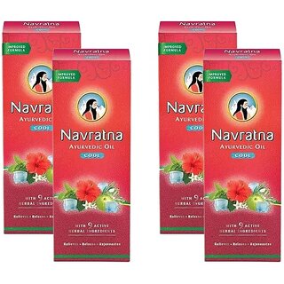                       Navratna Ayurved Cool Oil - 200ml (Pack Of 4)                                              