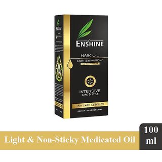                       Enshine Medicated Hair Oil - Pack Of 1 (100ml)                                              